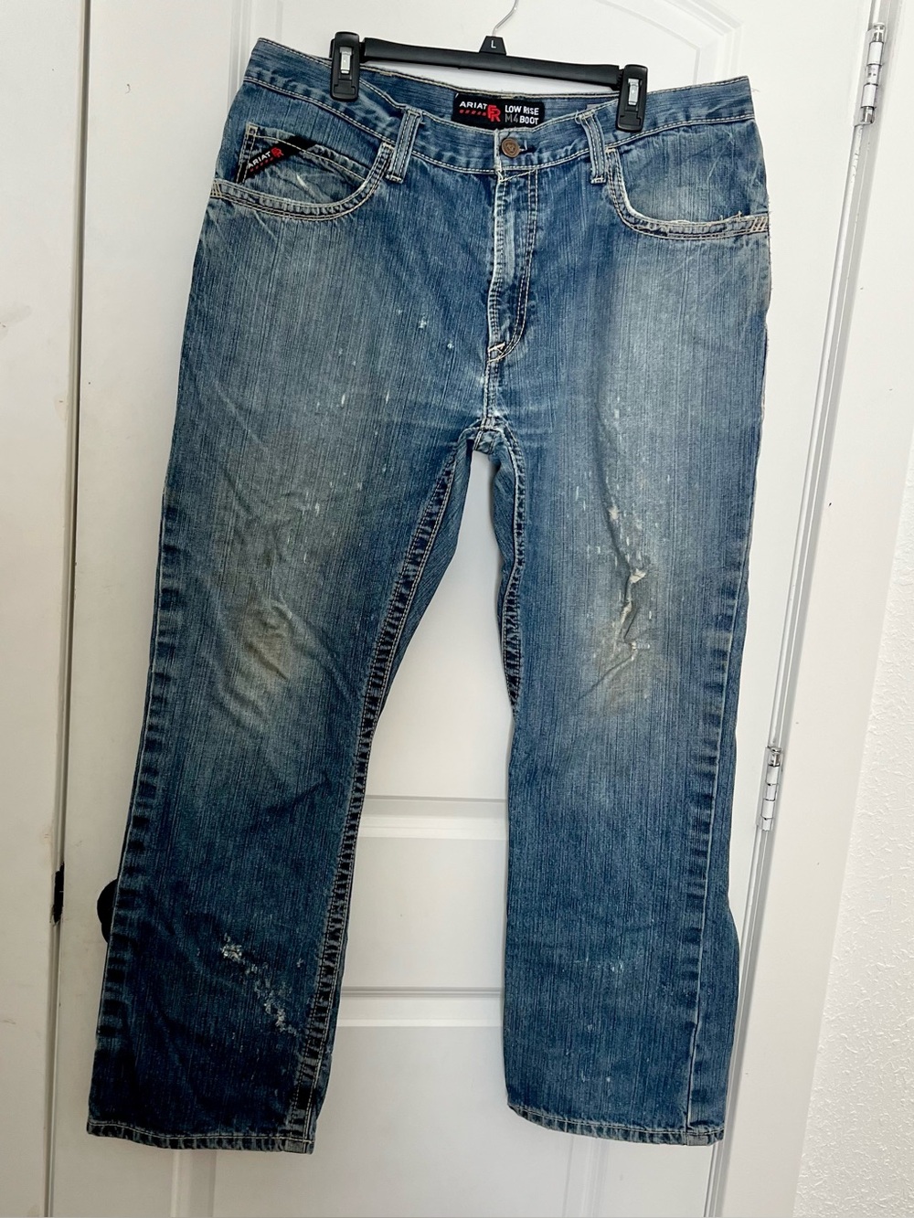 Ariat Men’s M4 Flame Resistant Low Rise Bootcut Work Jeans